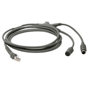 Motorola Keyboard Wedge Cable: Ps 2 Power Port 7Ft Straight-0