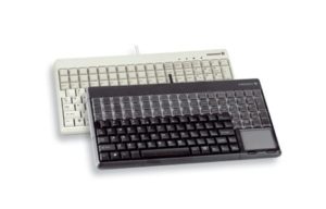 Cherry SPOS 61401 QWERTY Keyb Touchpad USB Blk CHG86-61401LAEB-U-0