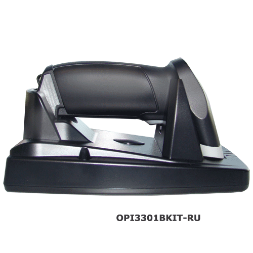 Opticon OPI-3301 2D Scanner & Cradle Kit Barcode Scanner -0