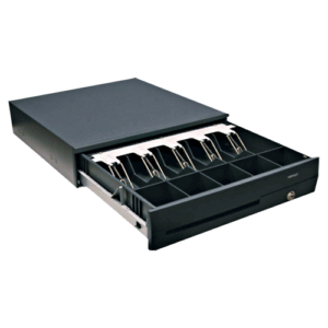 Posiflex CR-4100 Cash Drawer Black with RS232 interface module