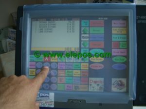 Spill Proof Touchscreen Cover To suit Casio QT-6100 and QT-6000-0