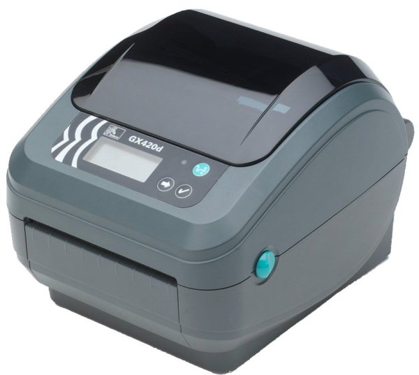 ZEBRA GX420D 4 inch Thermal Transfer Desktop label Printer ETHERNET