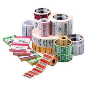 Zebra 4" X 6" X 1" (C) Thermal Transfer Z-Perform 2000T 460Lpr 6 Rolls Carton (Sold Roll).-0