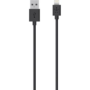 Belkin Sync/Charge Cbl 2.1A Ltg 3M Blk