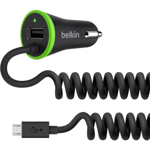 Belkin Micro USB Car Charger + USB Port