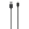 Belkin Sync/Charge Cbl 2.1A Ltg 4' Blk