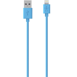 Belkin Sync/Charge Cbl 2.1A Ltg 4' Blue