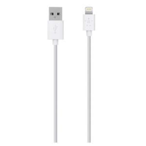 Belkin Sync/Charge Cbl 2.1A Ltg 4' Wht