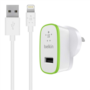 Belkin Boost Up 12W Wall Chrgr With Lghtng Cbl