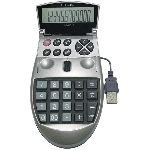 CITIZEN USB Mouse Calculator