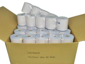 Calibor 3Ply Paper 76X76 50 Rolls / Box