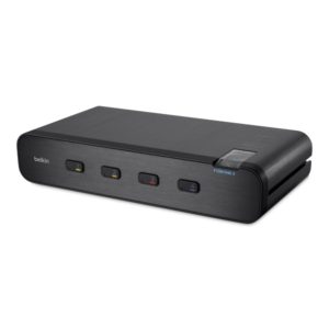 Belkin 4-Port Secure Dual-Head DVI-A KVM Switch