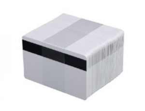 Zebra Cards Pvc 30Mil Hico 500/Box White