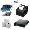 TillPOS Bundle- Epson TM-T88VI Intelligent Printer, Nexa Cash Drawer, Tablet Stand & Paper Rolls