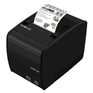 Custom KUBE II Receipt Printer Ethernet Black-0