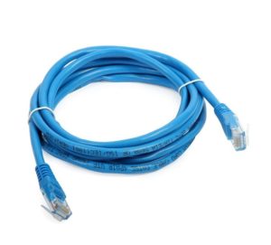 2M CAT5E Blue Network Cable